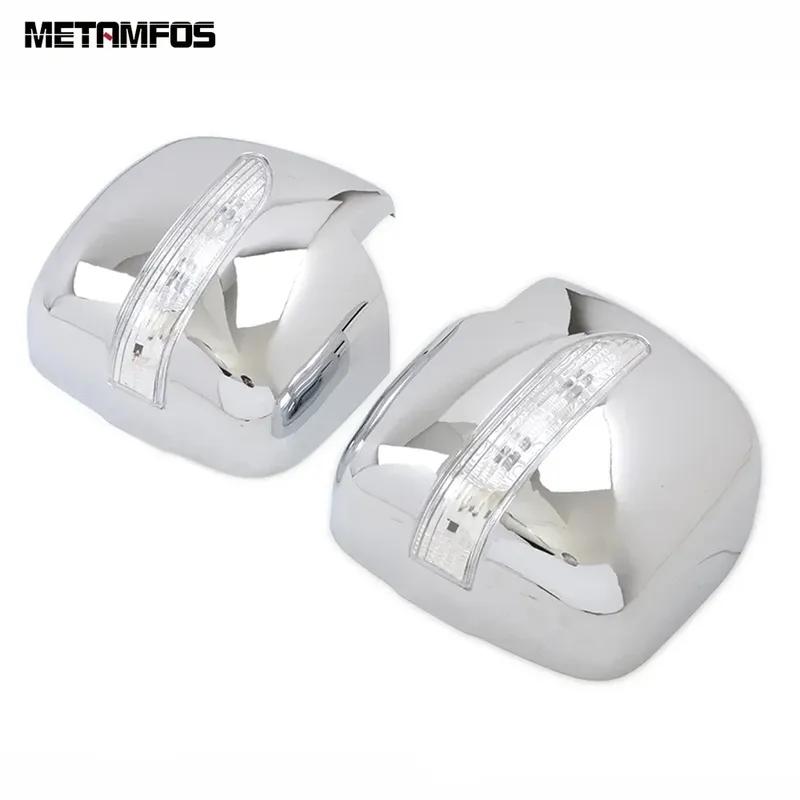 For Toyota Hiace Commuter 2005-2014 2015 2016 2017 Chrome Rearview Side Door Mirror Cover Trim Protection Cap Car Accessories