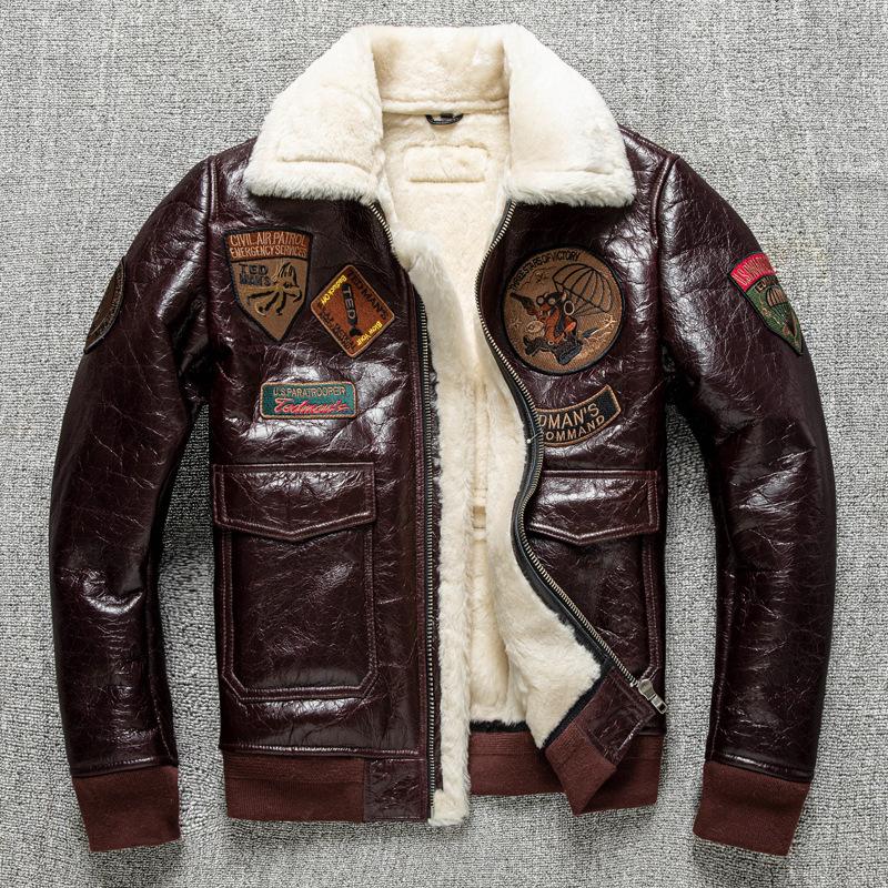 

Winter Thickened PU Leather Jacket Leather Jacket Winter Large Size Thickened Jacket S бордовый