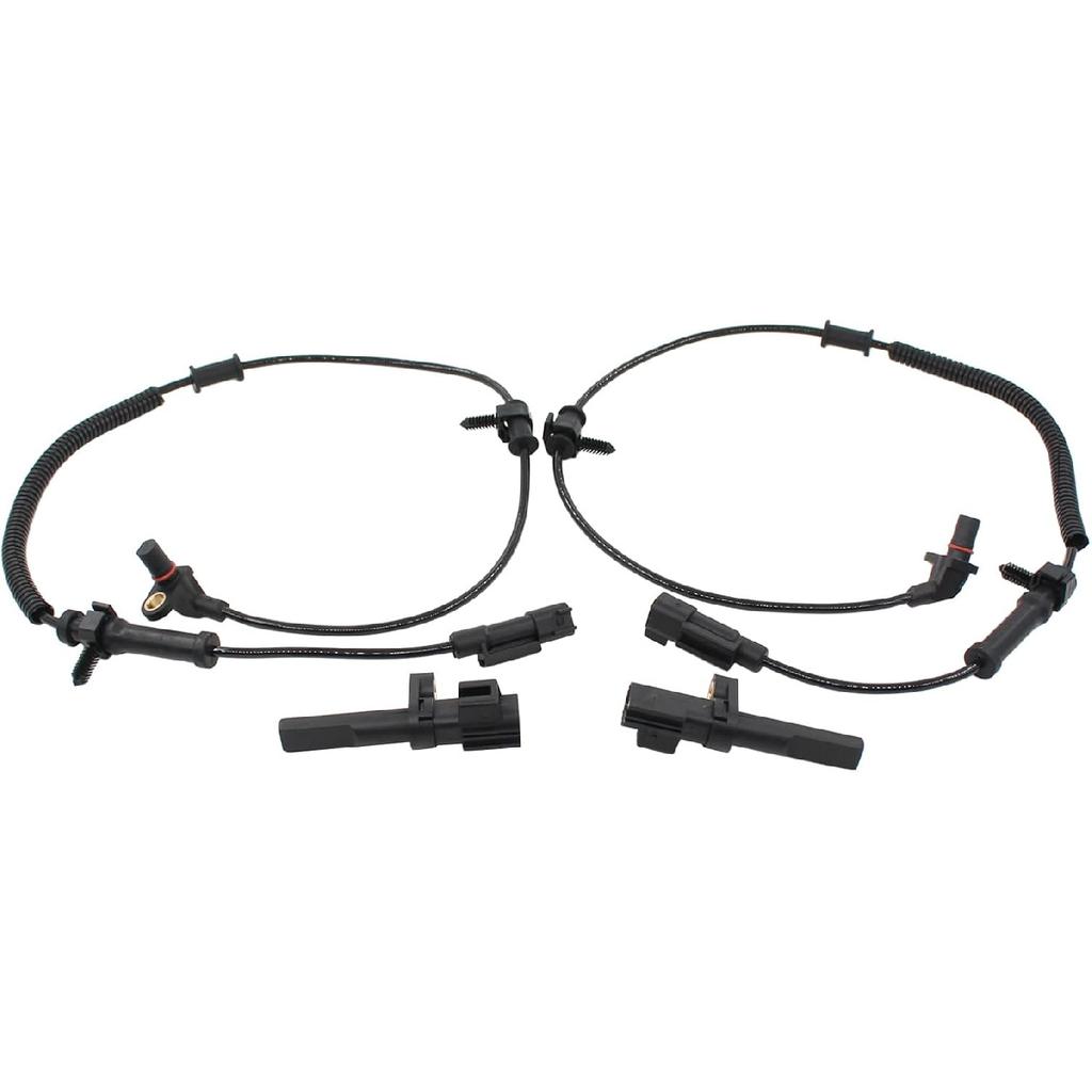 ApplianPar 4Pcs Front Rear Left Right ABS Wheel Speed Sensor for Ram 1500 2009 2010 2011 2012