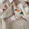 Cozy Plush Coral Velvet Socks: Women's Thick Fluffy Winter Warmers for Home & Sleep