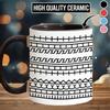 Ceramic Cup Microwave-Safe Coffee Mug Drinking Cup Desktop Ornament for School Study Living Room Daily Use Birthday Kitchen Home