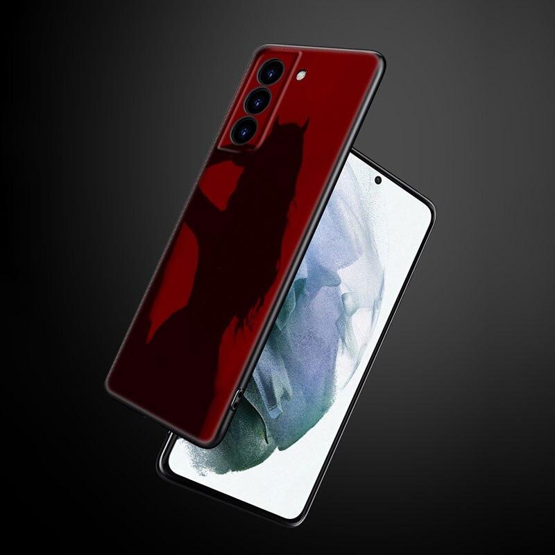 

Эстетический чехол для телефона Devil Woman для Samsung Galaxy S22 Pro S21 S20 Ultra FE S10 Lite 5G S10E S9 S8 Plus Мягкий черный чехол из ТПУ Samsung S8