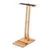 Vertical Surfboard Stand, Wooden Surfboard Rack for Storage and Display, Adjustable & Freestanding Board Stand Organizer with Padding, for Wakeboards,