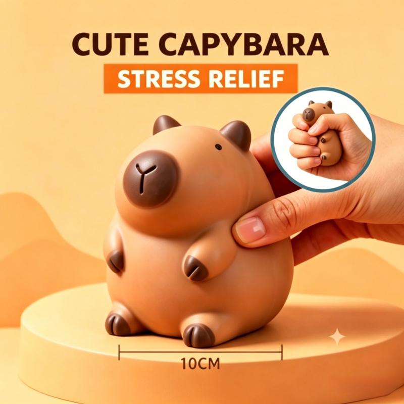 Capybara Langsam Aufgehendes Squishy Kawaii Squishy Fidget Spielzeug Stressabbau Knetspielzeug Für Kinder Erwachsene Geschenk