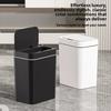 Cubo de basura inteligente automático para cocina baño dormitorio sensor de movimiento sin contacto