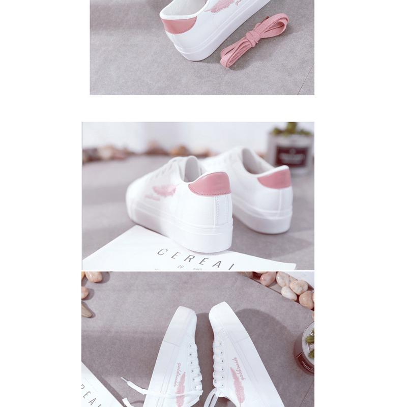 Spring and Autumn New White Shoes Female Casual Student Flat Shoes Versatile Canvas Shoes White Shoes