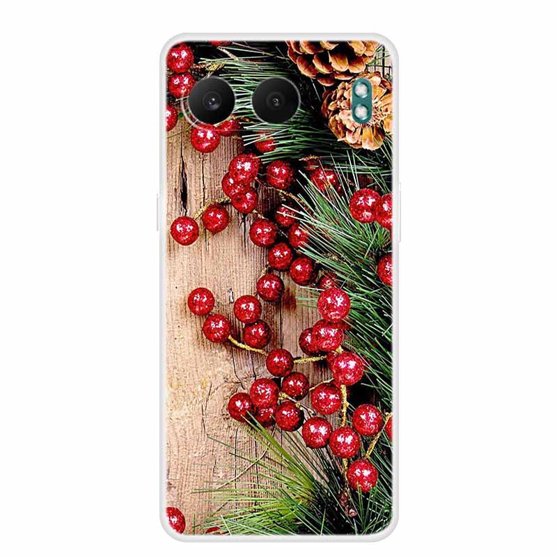 

For OnePlus Nord 4 Case Christmas TPU Soft Silicone Transparent Phone Cases Back Cover for OnePlus Nord4 5G Xmas Clear Elk Coque OnePlus Nord 4