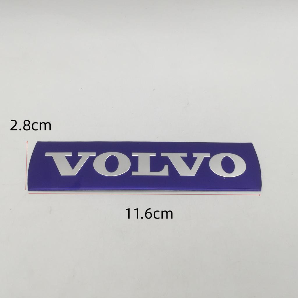 1ks 3D modrá/černá pro VOLVO XC60 XC90 Auto Znak Přední Mřížka Kapota Kapota Samolepka Odznak Obtisk Stylingové Auto Příslušenství