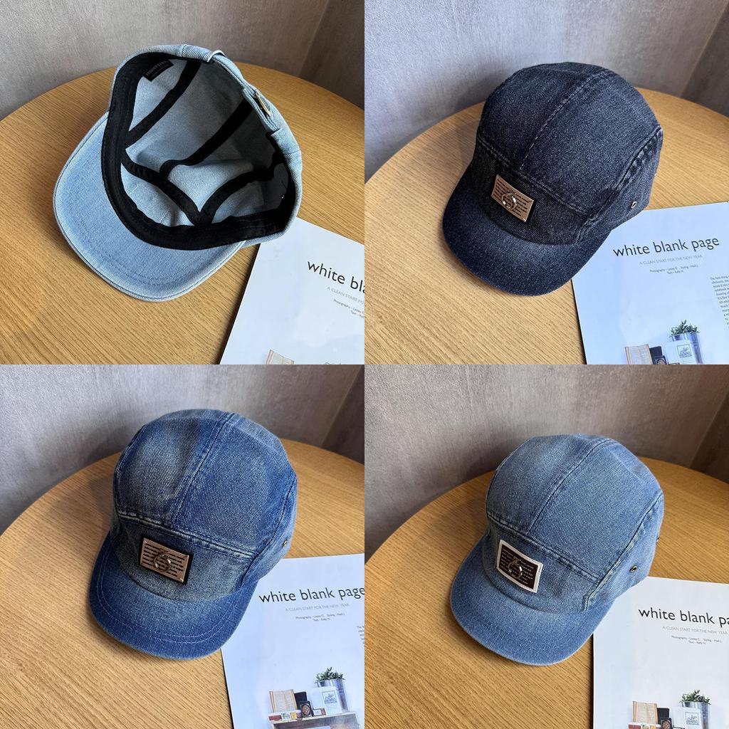 New Cotton Baseball Cap With Letter Embroidery And Sun Visor For Women And Teens