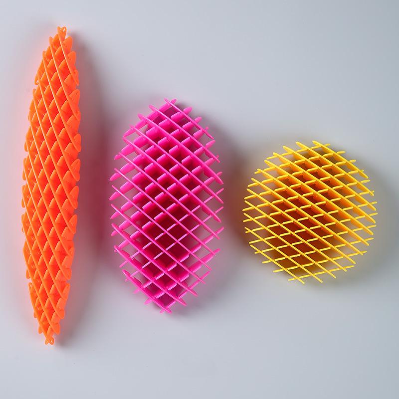 3D Elastic Mesh Deformation Ball - Children's Decompression Toy