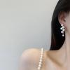 Náušnice se střapci z umělých perel - Korejský styl, Letní móda pro ženy a dívky
