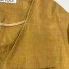 R'iam Plage Gold 19-010-922-6030 Linen Collarless Jacket Jacket 38 BrownUsed