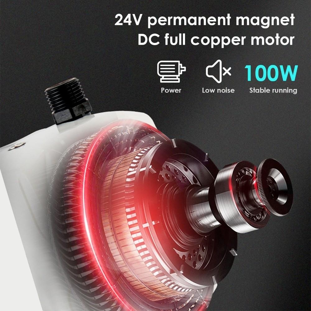 24V Pompa do Prysznica Wzmacniacz Automatyczna Wysokociśnieniowa Pompa Wzmacniająca Wodę 150W Energooszczędna Pompa Wodna Ciśnieniowa