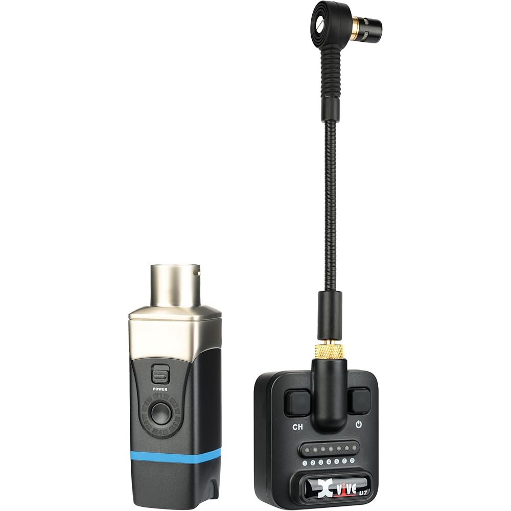Xvive Xvibe U7 Saxophone and Trumpet Wireless System Wireless System XV-U7/SAXTP