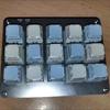 8pcs PBT Blank Keycap Set Cheey Profile PBT+PC 1U Keycaps for Mechanical Keyboards with Durability Classical Color