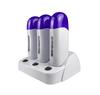 Lanczos 3-Pot Hair Removal Wax Melting Machine, 100g, Beauty Salon Hot Wax Tool