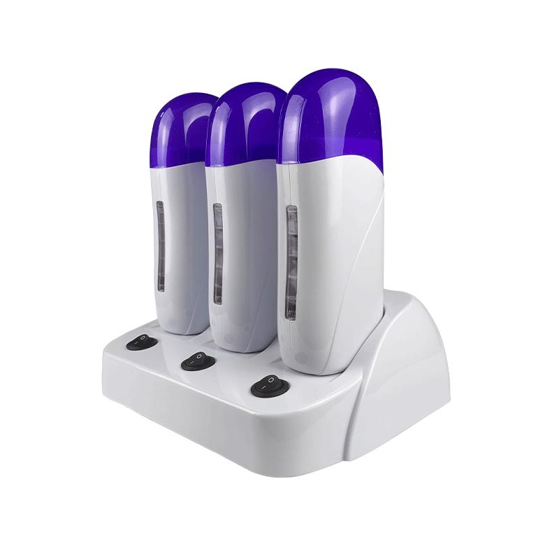 Lanczos 3-Pot Hair Removal Wax Melting Machine, 100g, Beauty Salon Hot Wax Tool