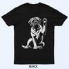 English Mastiff Love Dog Paw Heart Graphic Design T-Shirt