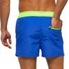 Men's Beachwear, Surfing Pants, Back Pocket Zipper, Solid Color, 3-pants, Quick Drying, Waterproof, Swimming Trunks
