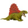 Mattel Jurassic World (ŚWIAT JURAJSKI) Nowy Władca Prawdziwa Mini Figurka Akcji Uszkodzony Dimetrodon [Długość całkowita ok. 20cm] [3 lata i więcej] GWN15
