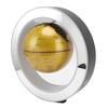 6in Magnetic Levitation Floating Globe ABS Gold Rotating Home Decoration with LED Light for Office