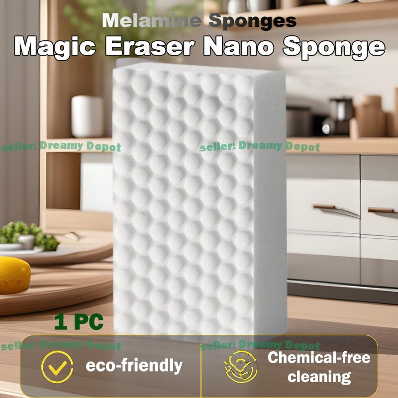 Nano Magic Sponge Eraser Household Cleaning Sponge For Kitchen Pot Washing Shoes Cleaning Car Washing Stain Remover Cleaning Pad 10*7*3CM