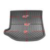 uxcell Cargo Mat, Luggage Mat, Easy Installation, Black, Rear Trunk Boot Liner/Cargo Mat Floor Tray for Jeep Grand Cherokee 2013-2017