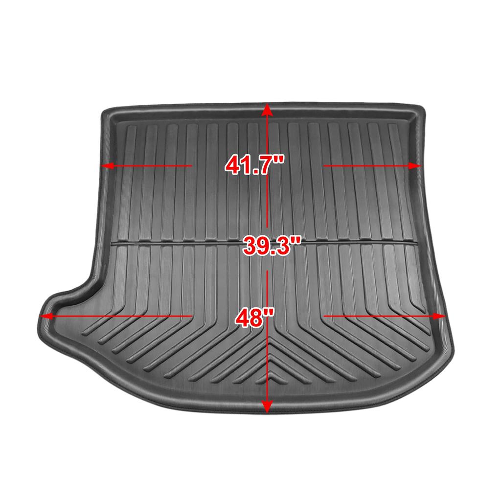uxcell Cargo Mat, Luggage Mat, Easy Installation, Black, Rear Trunk Boot Liner/Cargo Mat Floor Tray for Jeep Grand Cherokee 2013-2017