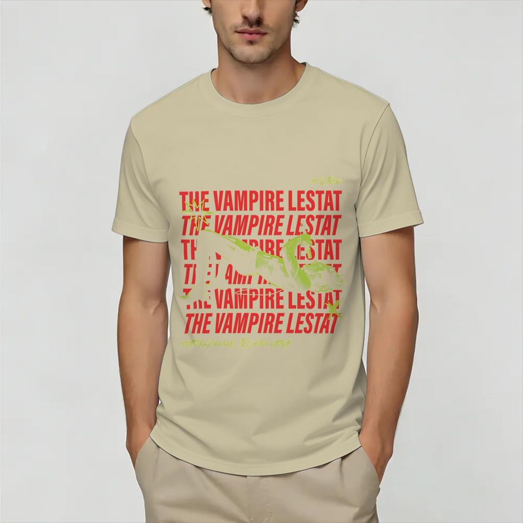 The Vampire Lestat T Shirt Summer Harajuku T Shirts Unisexs 100 Cotton ONeck 4XL 5XL 6XL Clothes ShortSleeve Vintage Tshirt