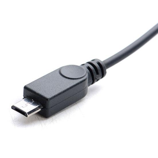 Type-C To Type-C&Micro To 2 Male 5P Female Y Splitter Charging Extension Cable