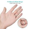 8PCS Ring Guards for Loose Rings Ring Adjuster Fit Any Rings, Invisible Design for Women and Men