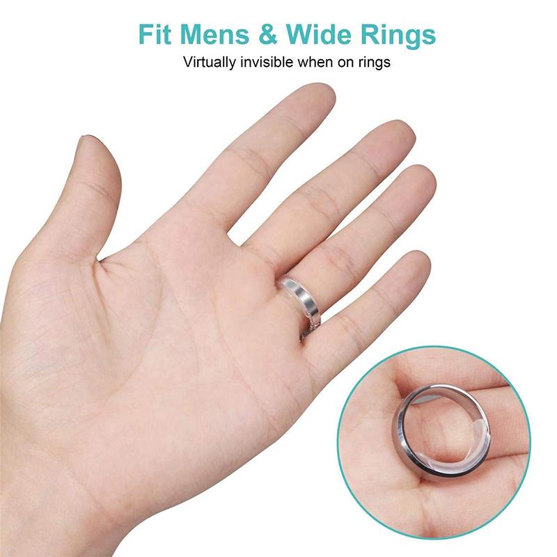 8PCS Ring Guards for Loose Rings Ring Adjuster Fit Any Rings, Invisible Design for Women and Men