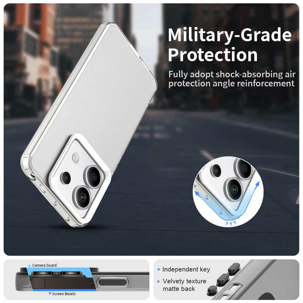 

Protective Case for Xiaomi Redmi Note 13 Pro 5G/Poco X6 5G Phone Back Cover Orange