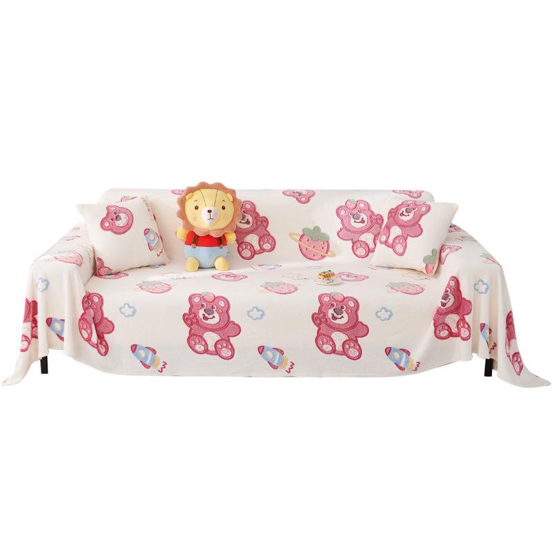 Autumn and Winter Sofa Cover Cloth Sofa Towel Super Soft Sofa Cushion Machine Washable Dust Towel Sofa Blanket