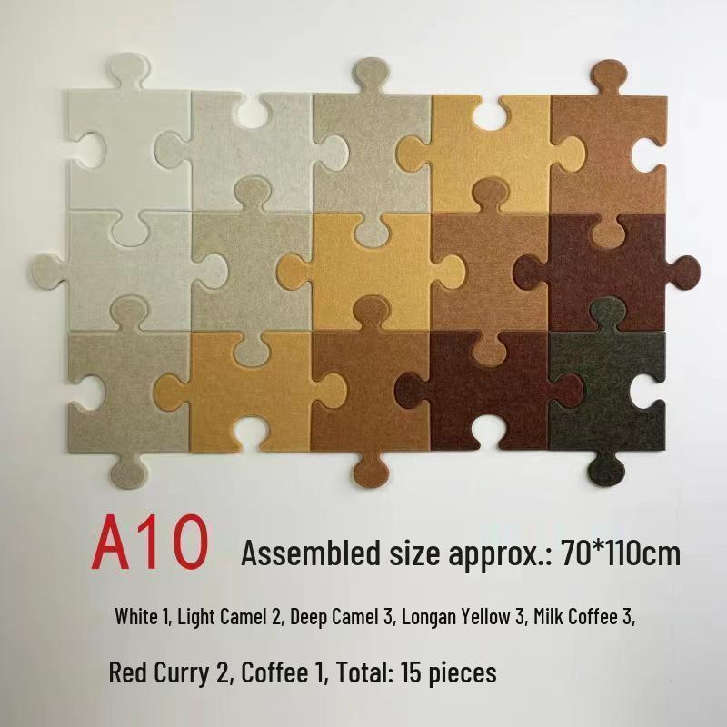 3D Felt Puzzle Wall Decor & Message Board