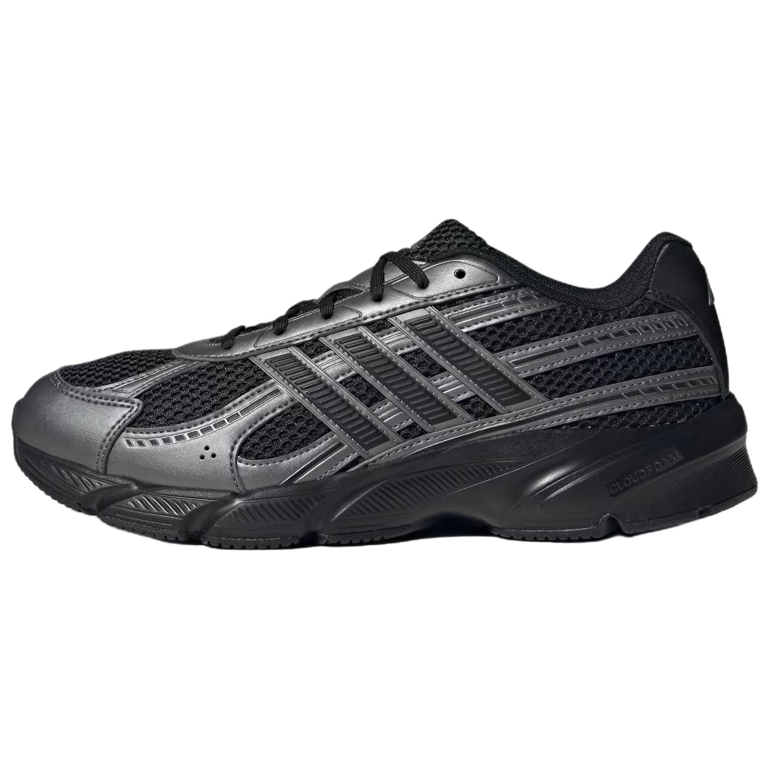 Adidas Technochaos 2000 Comfortable Soft Breathable Casual Running Shoes Men Sneakers Black JR7229 42