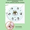 Fun Rotating Cartoon Creature Magnetic Decoration Acrylic For Refrigerator Memo Board Display