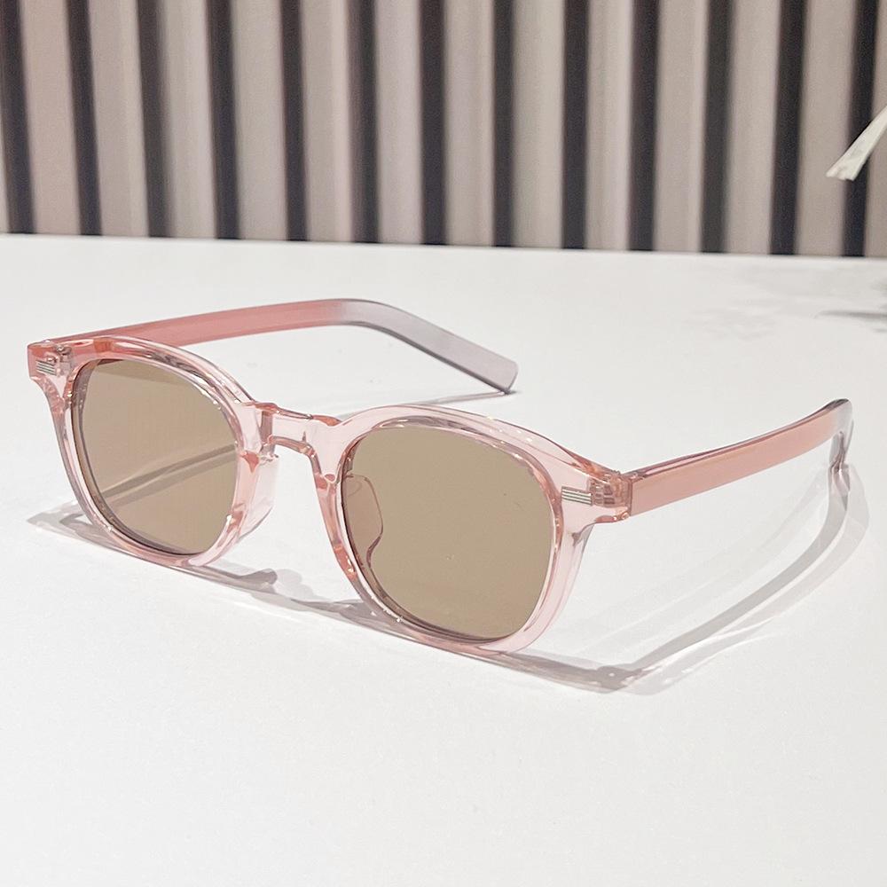 Vintage Men Square Sunglasses Fashion Green Ocean Lens Shades UV400 Eyewear Women Trending Rivets Eyeglasses