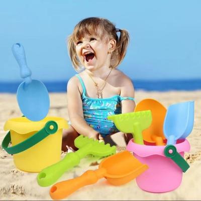 1 Set ABS Beach Bucket Toys Shovel Beach Play Toys Beach Sand Play Toys  Beach Party