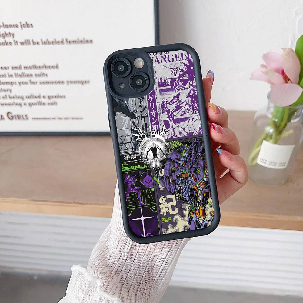 N-Neon G-Genesis E-Evangelion Phone Case For IPhone 17 16 15 14 13 Pro Max Plus 12 11 Cover