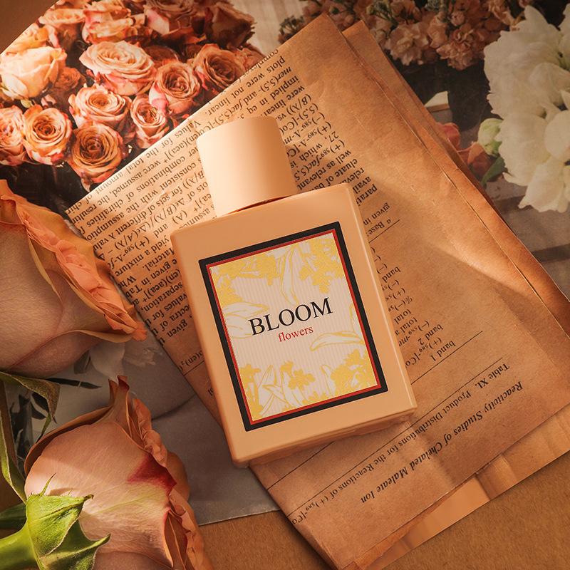 Flower Blossom Eau De Toilette for Women Long Lasting Eau De Toilette Natural Flower Water 50ML Premium Long Lasting Fragrance Gift for Friends