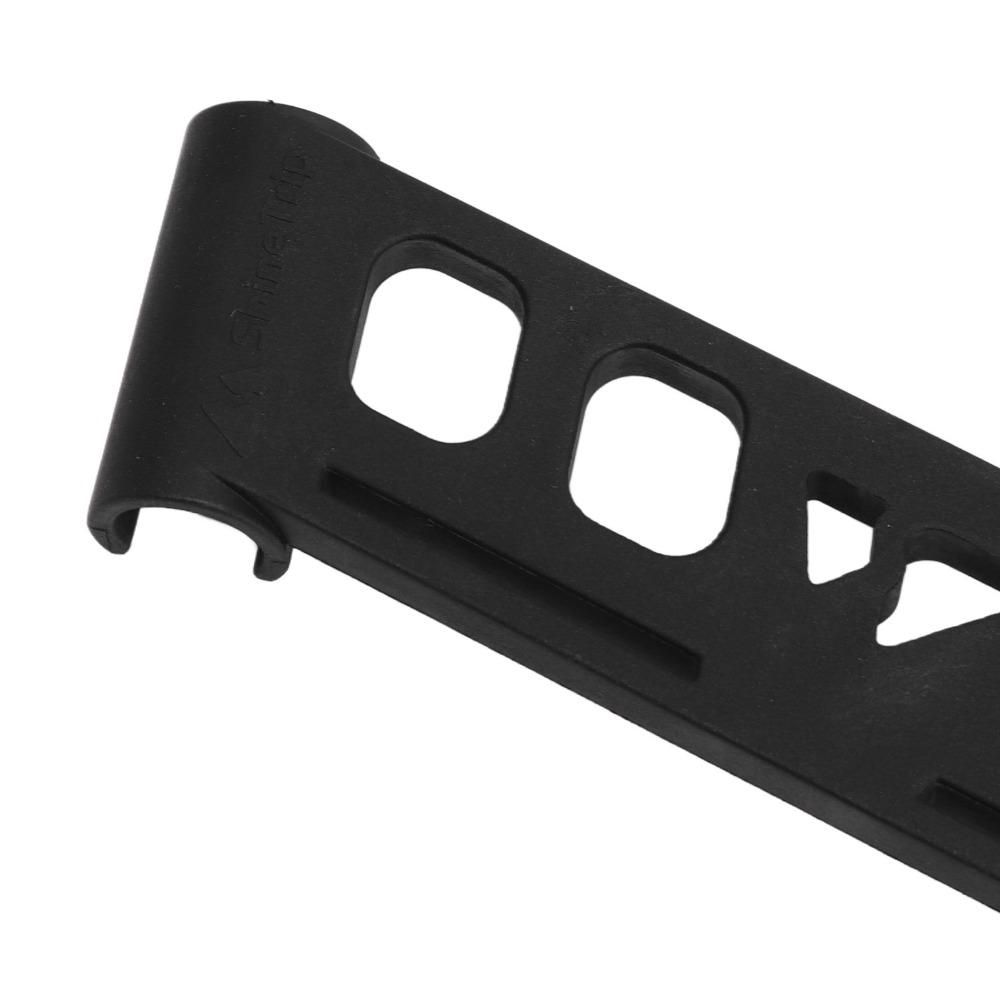 2PCS Black Shelf Side Buckles Lightweight Triangle Rack Brackets Durable Camping Shelf Clips Picnic