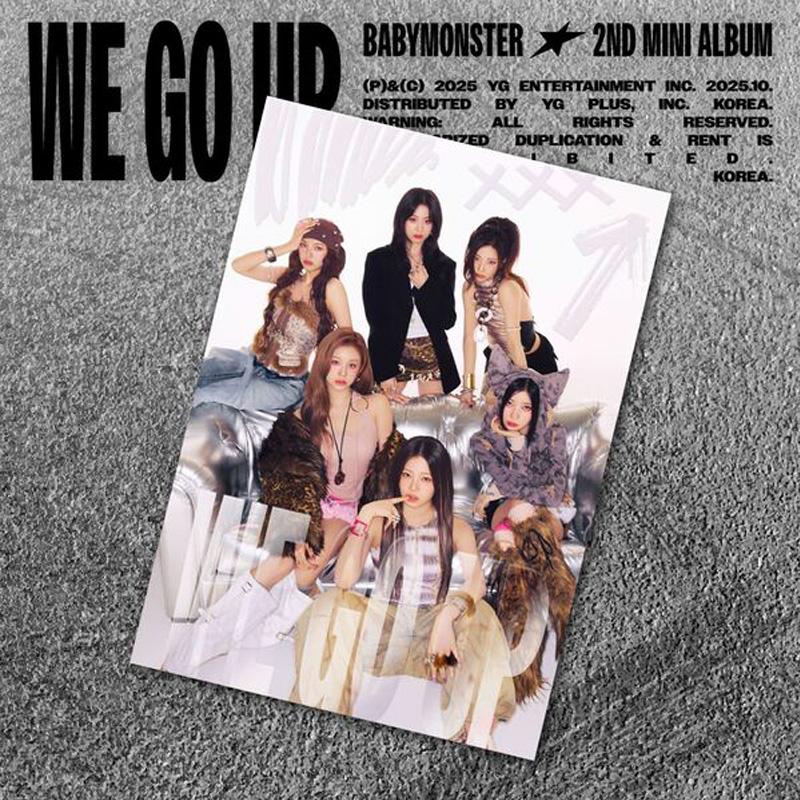 BABYMONSTER 2nd Mini Album [WE GO UP] (Postcard Ver.)