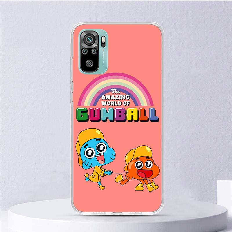 The Amazing World Gumball Soft Case For Xiaomi Redmi Note 14 13 12S 11S 10S 12 Pro Plus Phone Cover 11 10 11E 11T Note14 Shell C