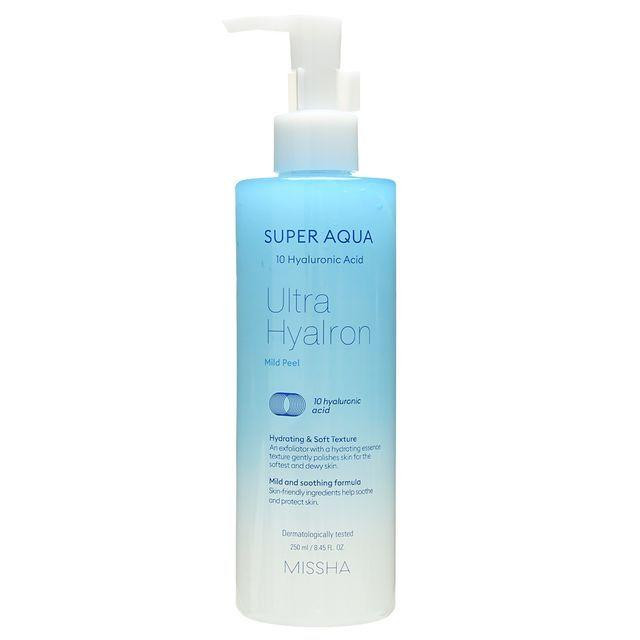 MISSHA Super Aqua Ultra Hyaluronic Mildes Peeling 250ml AUTHENTIC STORE