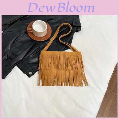 Sac à franges en daim bohème Petit sac bandoulière pour un usage quotidien