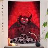 Game The Binding Of Isaac Classic Anime Anime Tapestry Hanging Tarot Hippie Wall Rugs Dorm Home Decor