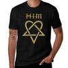 Him Band Heartagram Gold Tshirt Sporty Breathable Short Sleeve Tshirt