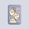 Usagi Magnetic Protective Case & Card Holder for iPhone 17 Pro Max - Subway & Bus Design for Men & Women