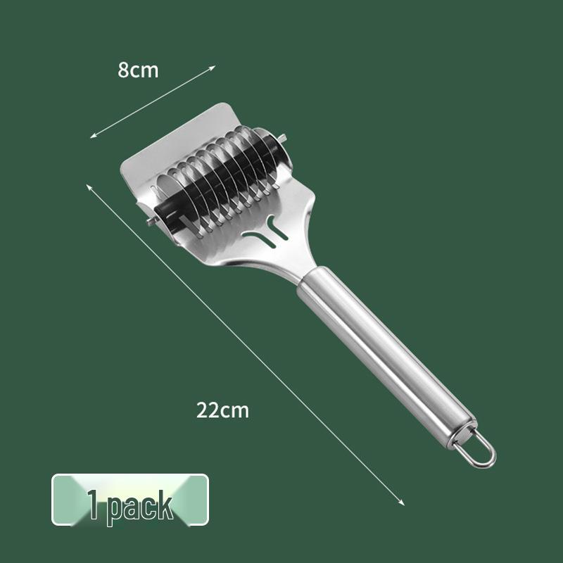 Stainless Steel Manual Dough & Noodle Cutter Scraper